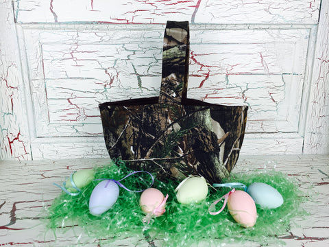 Easter Basket Real Tree Camo