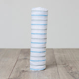 Lulujo Baby™ Blue Messy Stripe Muslin Cotton Swaddling Blanket by Mary Meyer