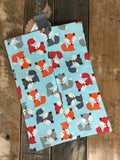 Foxes in Sky Diaper/Wipee Case