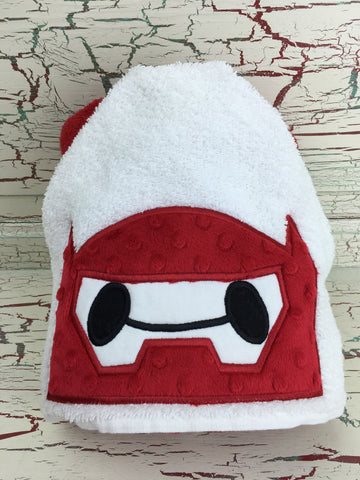 Hooded Bath Towel Robot