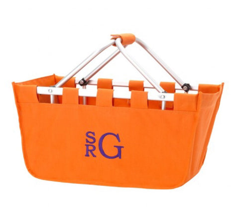 Wholesale Boutique Market Tote Orange