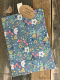 Kitty Floral Diaper/Wipee Case