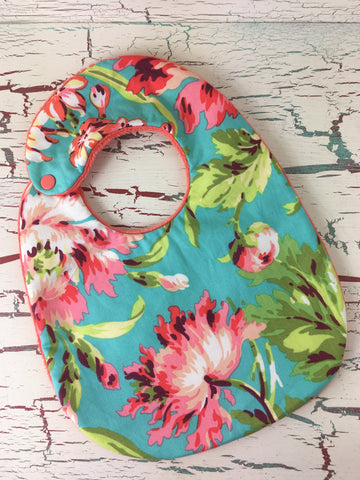 Bliss Boutique in Teal Bib