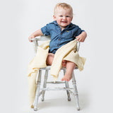 Lulujo Baby™  Yellow Cellular Blanket by Mary Meyer