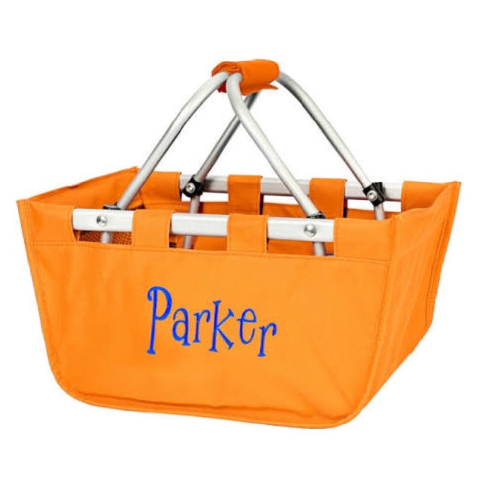 Wholesale Boutique Mini Market Tote Orange