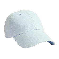 Light Blue Washed Brushed Gap Cap - KC Caps