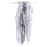 Lulujo Baby™ Calming Grey Mini Muslin Cloth by Mary Meyer