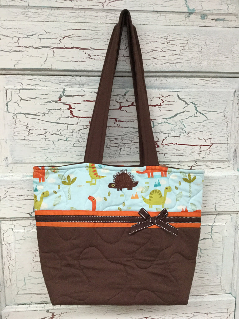 Tossed Dinosaur XL Bag