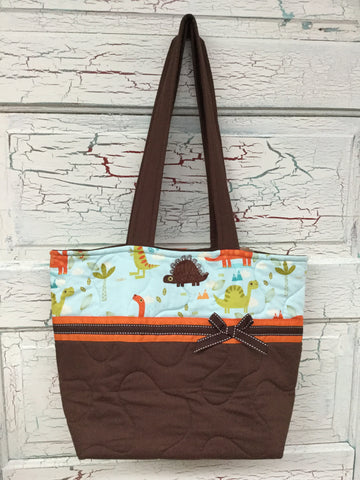 Tossed Dinosaur XL Bag