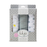 Lulujo Baby™ Calming Grey Mini Muslin Cloth by Mary Meyer