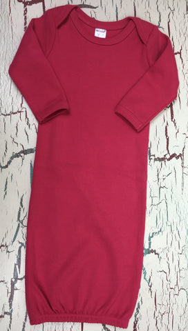 Infant Gown - Fuchsia