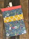 Kitty Floral Diaper/Wipee Case