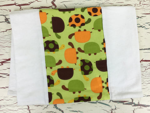 Bermuda Turtles Burp Cloth