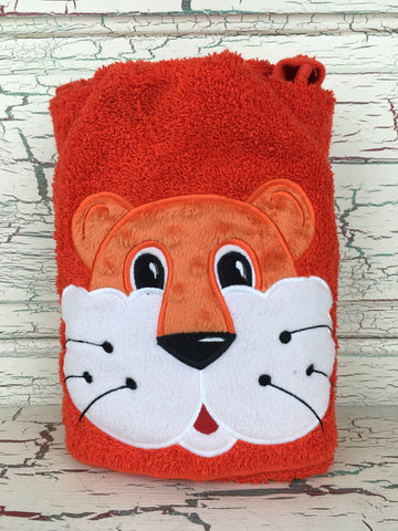 Hooded Bath Towel Tiger Boy