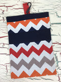 Medium Chevron in Boy Diaper/Wipee Case
