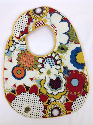Devorppa Noir Floral Bib