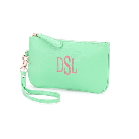 Wholesale Boutique Wristlet Mint