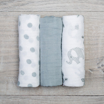 Lulujo Baby™  Afrique Mini Muslin Cloths by Mary Meyer