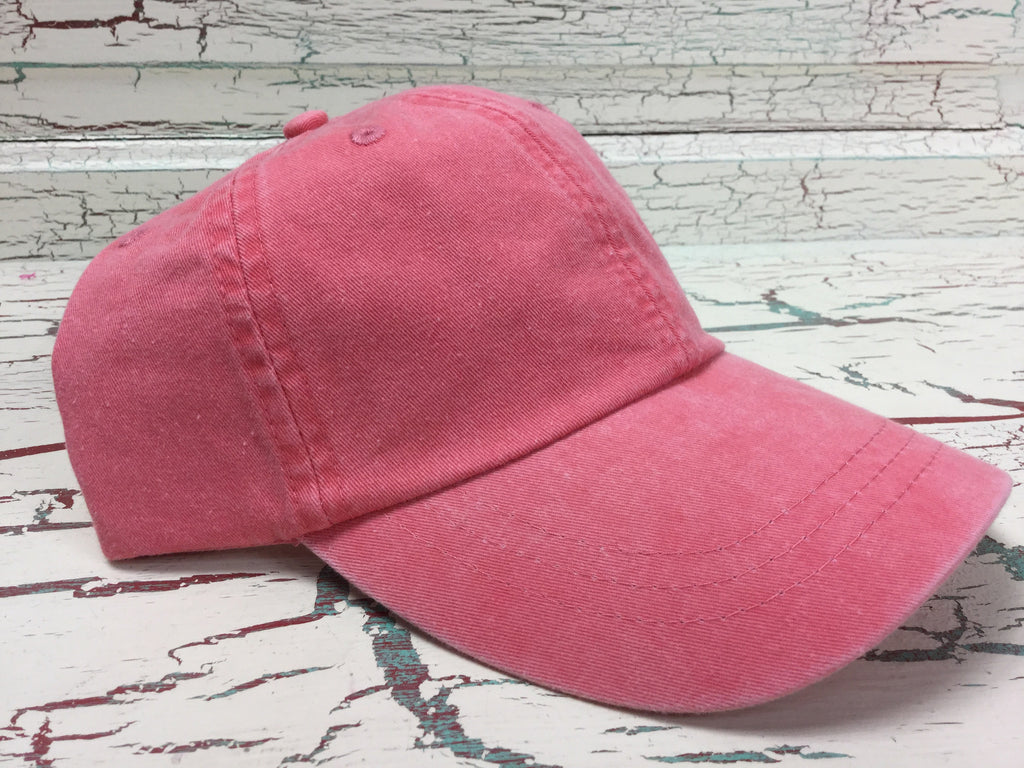 Adams pigment dyed hat sales