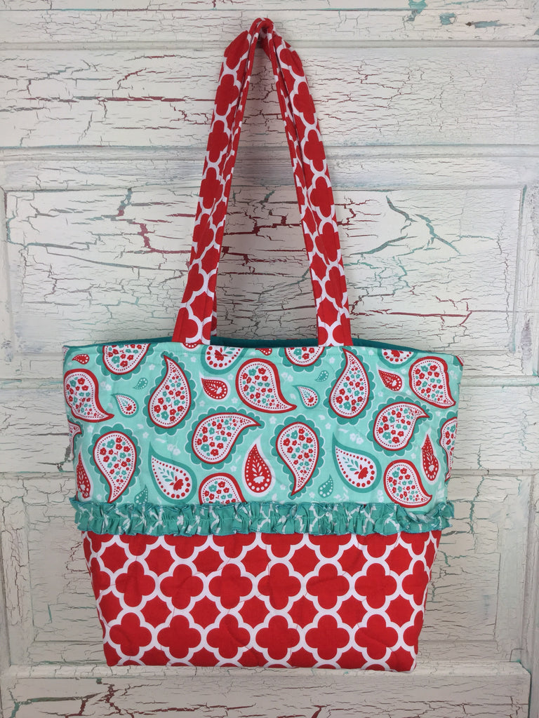 Primrose Paisley Red XL Bag