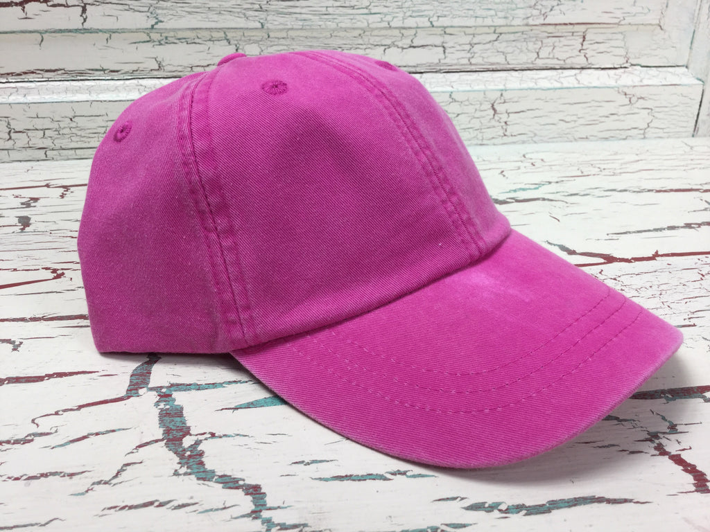 Adams Optimum Pigment Dyed Cap Neon Pink