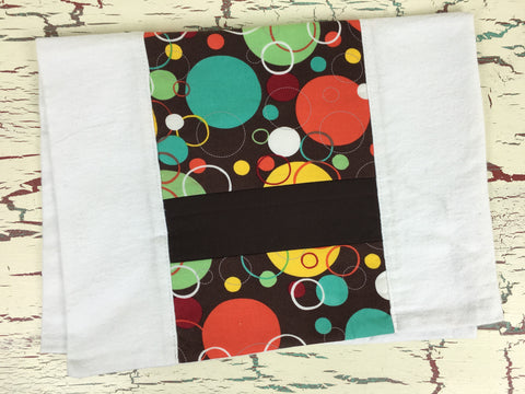 Zane Retro Dot Burp Cloth