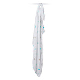 Lulujo Baby™  Baby Whale Muslin Cotton Swaddling Blanket by Mary Meyer