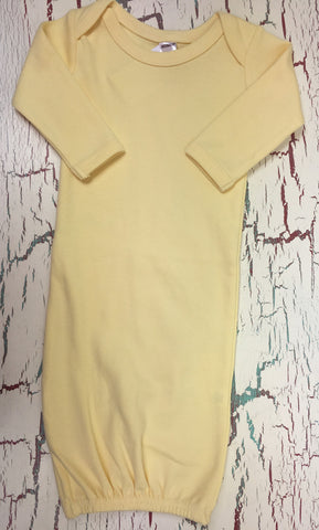 Infant Gown - Lemon