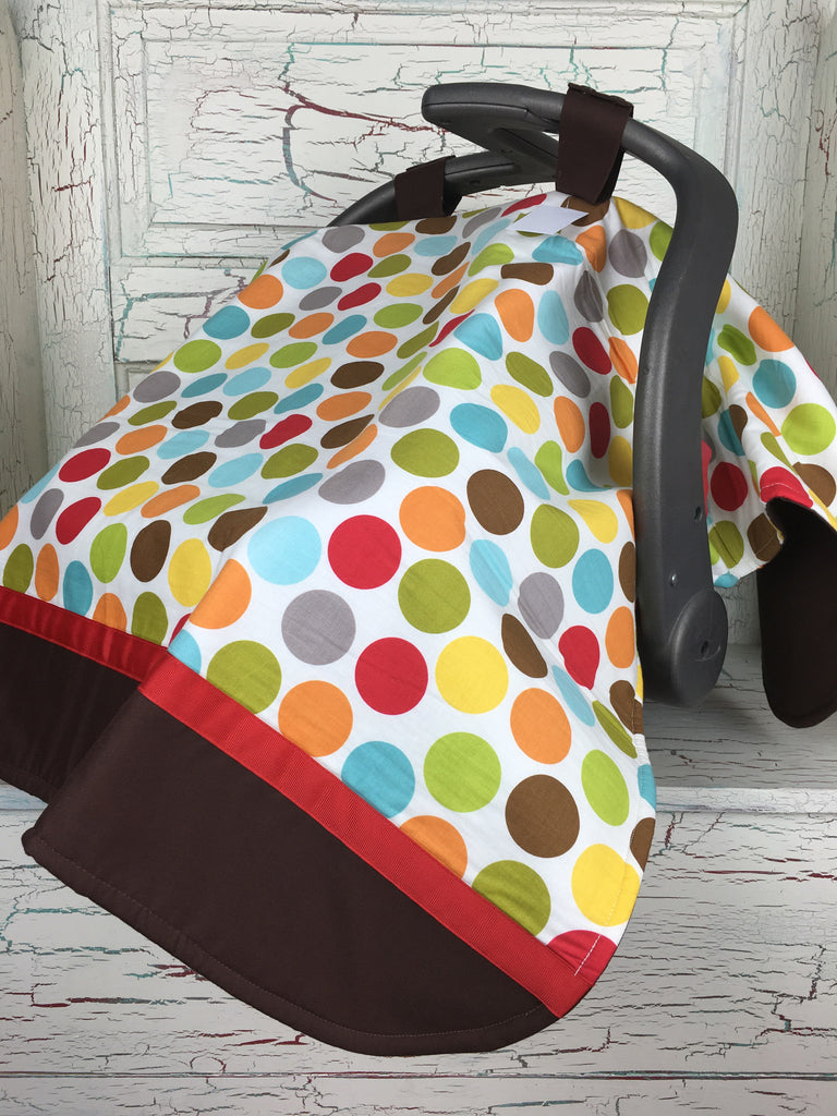 Puppy Park Dots Carseat Tent