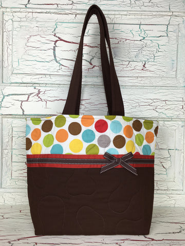 Puppy Park Dots XL Bag