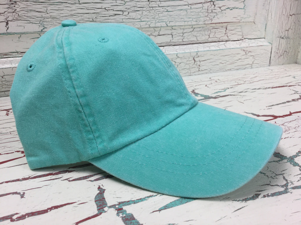 Adams Optimum Pigment Dyed Cap Seafoam