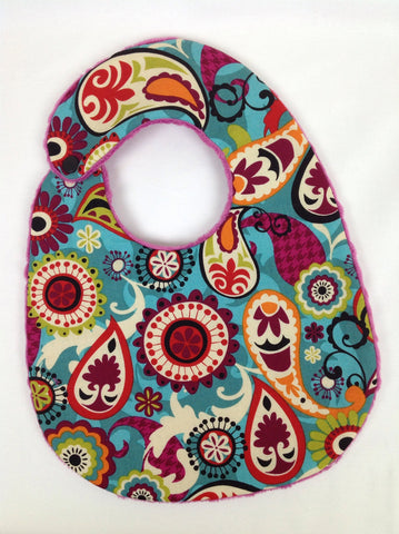 Funky Paisley Bib
