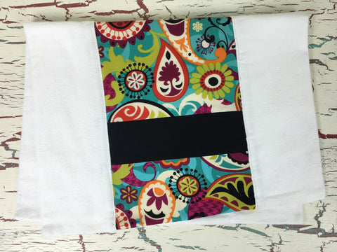 Funky Paisley Burp Cloth